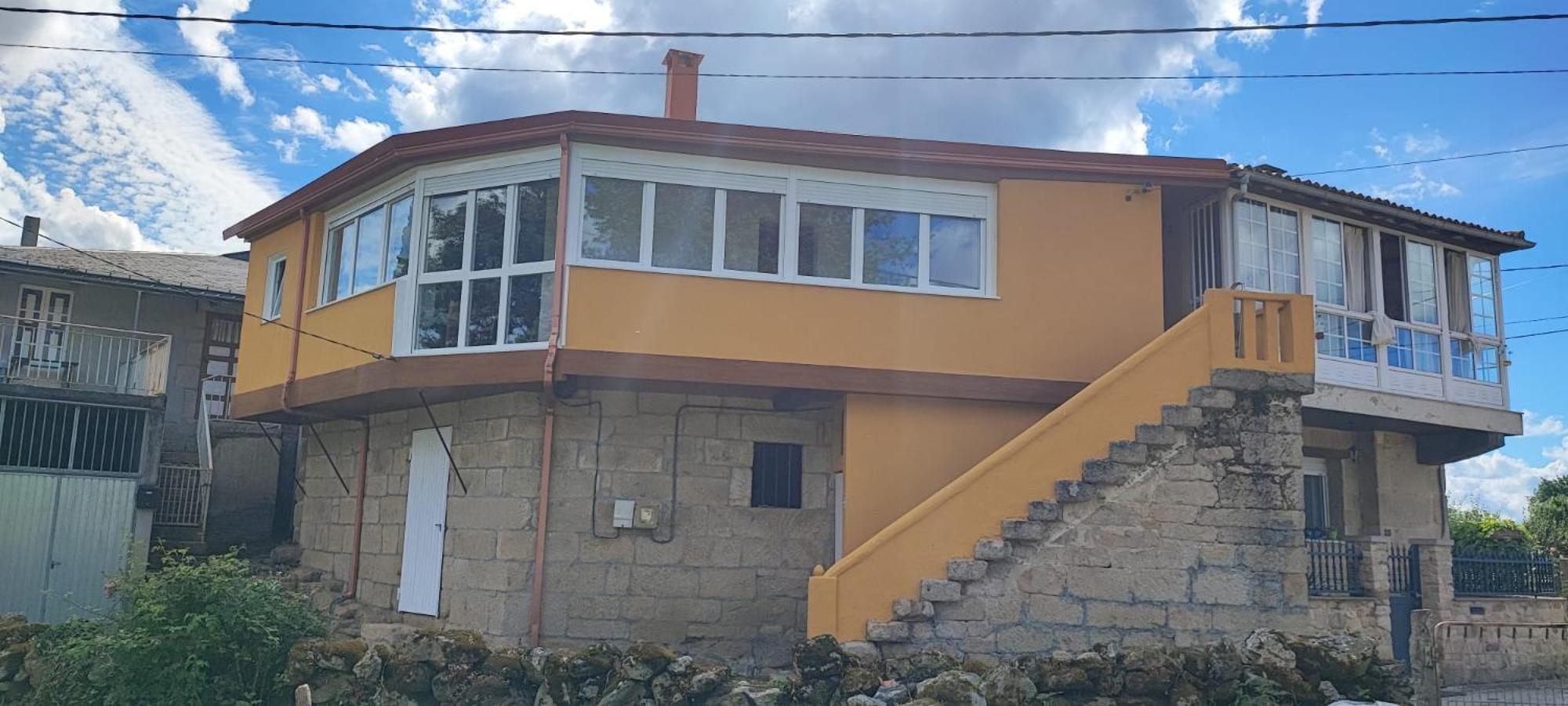 Вилла Casa Do Outeiro De Aguil Кастро-Кальделас Экстерьер фото